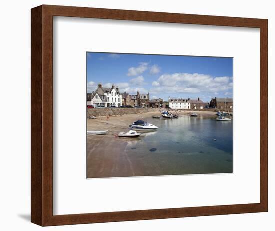 The Harbour at Stonehaven, Aberdeenshire, Scotland, United Kingdom, Europe-Mark Sunderland-Framed Photographic Print