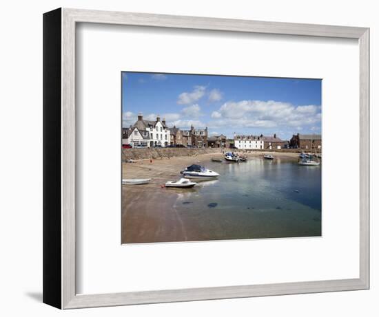 The Harbour at Stonehaven, Aberdeenshire, Scotland, United Kingdom, Europe-Mark Sunderland-Framed Photographic Print