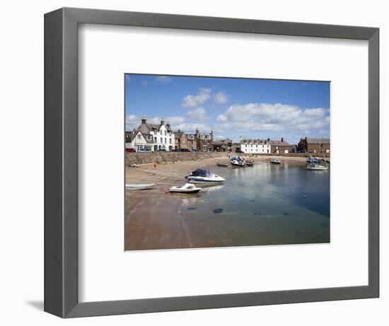 The Harbour at Stonehaven, Aberdeenshire, Scotland, United Kingdom, Europe-Mark Sunderland-Framed Photographic Print