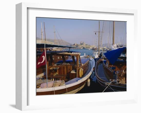 The Harbour, Bodrum, Anatolia, Turkey-J Lightfoot-Framed Photographic Print