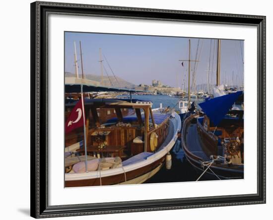 The Harbour, Bodrum, Anatolia, Turkey-J Lightfoot-Framed Photographic Print