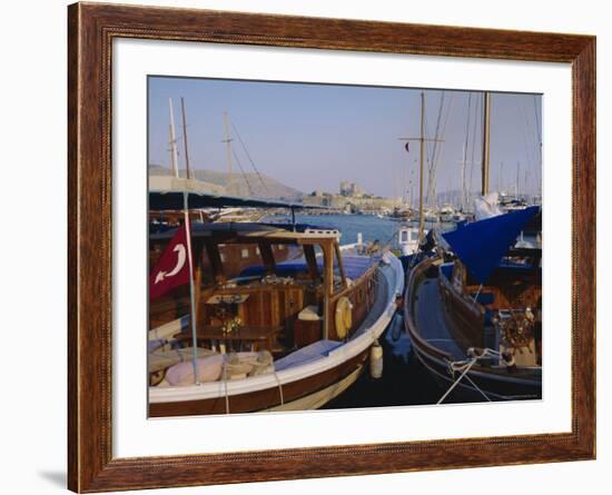 The Harbour, Bodrum, Anatolia, Turkey-J Lightfoot-Framed Photographic Print