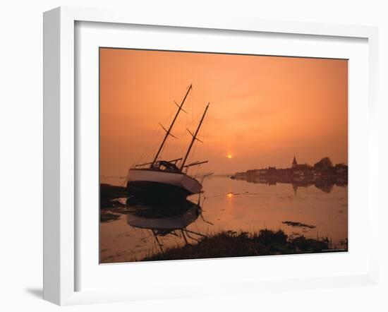 The Harbour, Bosham, Chichester, West Sussex, England, UK-Roy Rainford-Framed Photographic Print