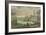 The harbour in Boston, Massachusetts, c.1770-80-Franz Xavier Habermann-Framed Giclee Print