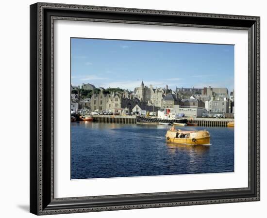 The Harbour, Lerwick, Shetland Islands, Scotland, United Kingdom-David Lomax-Framed Photographic Print