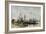 The Harbour of Bordeaux, 1874-Eugene Louis Boudin-Framed Giclee Print