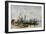 The Harbour of Bordeaux, 1874-Eugene Louis Boudin-Framed Giclee Print