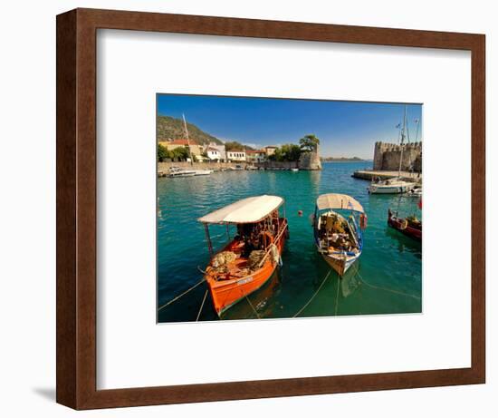 The Harbour of Nafpaktos, Central Greece, Greece, Europe-null-Framed Photographic Print