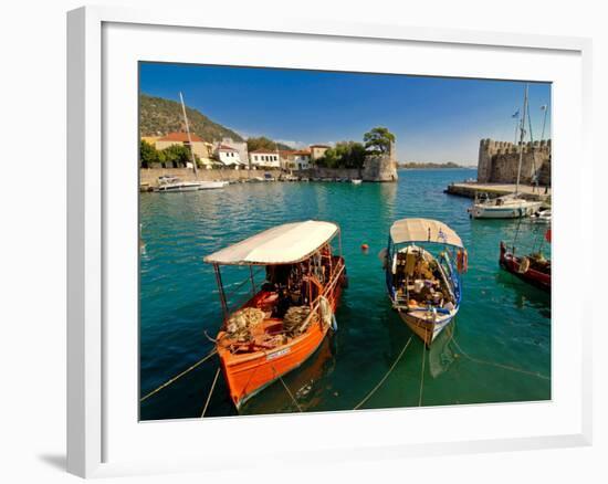 The Harbour of Nafpaktos, Central Greece, Greece, Europe-null-Framed Photographic Print