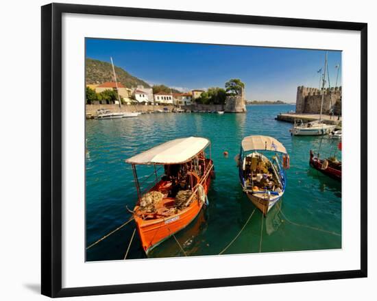 The Harbour of Nafpaktos, Central Greece, Greece, Europe-null-Framed Photographic Print