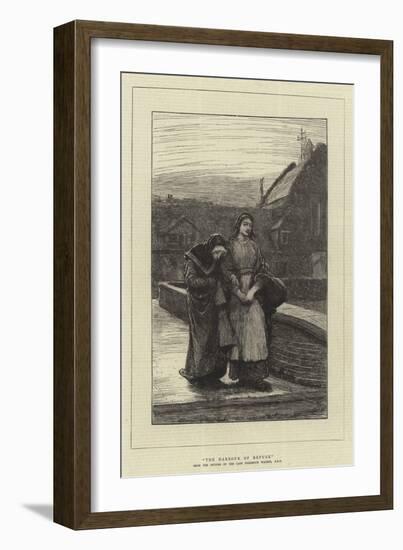 The Harbour of Refuge-Frederick Walker-Framed Giclee Print