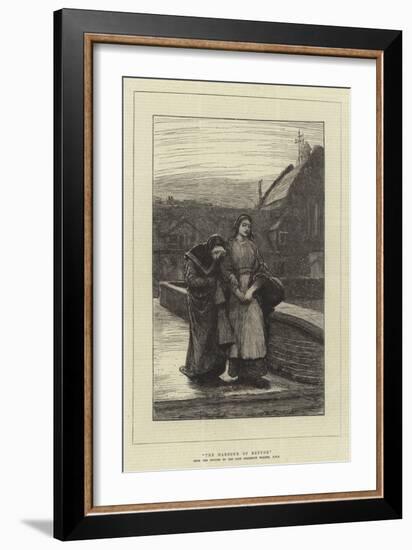 The Harbour of Refuge-Frederick Walker-Framed Giclee Print