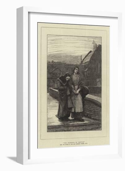 The Harbour of Refuge-Frederick Walker-Framed Giclee Print