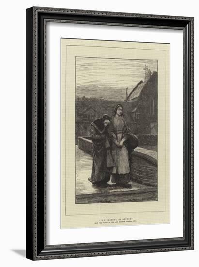 The Harbour of Refuge-Frederick Walker-Framed Giclee Print