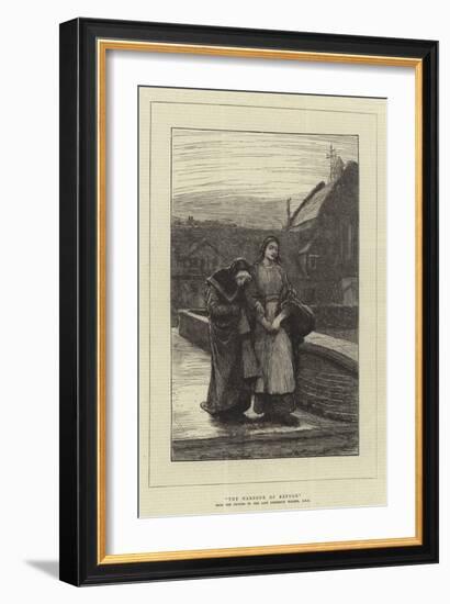 The Harbour of Refuge-Frederick Walker-Framed Giclee Print
