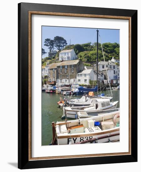 The Harbour, Polperro, Cornwall, England, United Kingdom, Europe-David Clapp-Framed Photographic Print