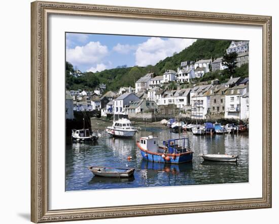 The Harbour, Polperro, Cornwall, England, United Kingdom-Rob Cousins-Framed Photographic Print