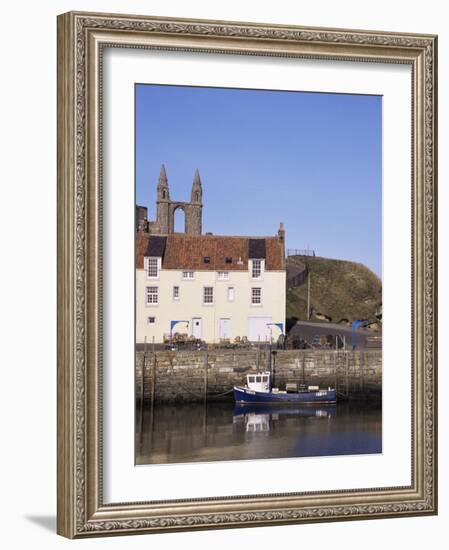 The Harbour, St. Andrews, Fife, Scotland, United Kingdom-Michael Jenner-Framed Photographic Print