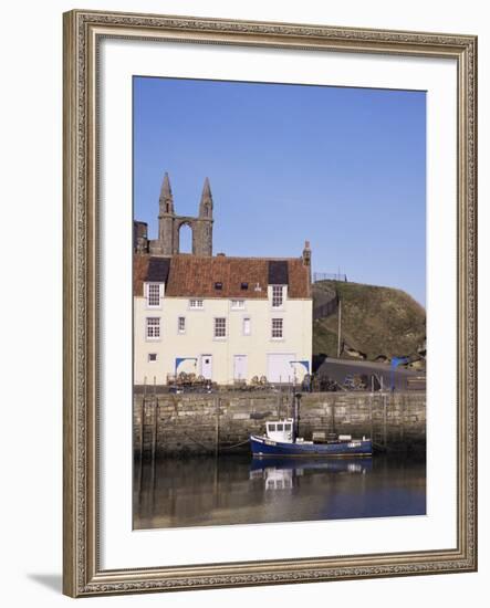 The Harbour, St. Andrews, Fife, Scotland, United Kingdom-Michael Jenner-Framed Photographic Print