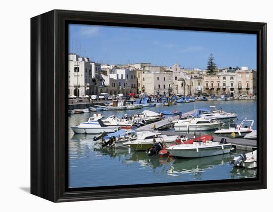 The Harbour, Trani, Puglia, Italy, Mediterranean-Sheila Terry-Framed Premier Image Canvas