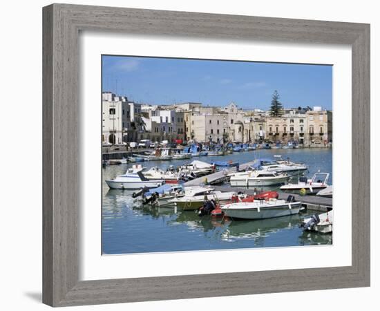 The Harbour, Trani, Puglia, Italy, Mediterranean-Sheila Terry-Framed Photographic Print