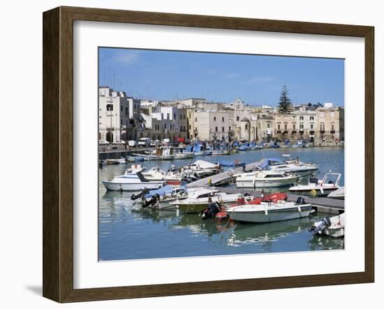 The Harbour, Trani, Puglia, Italy, Mediterranean-Sheila Terry-Framed Photographic Print