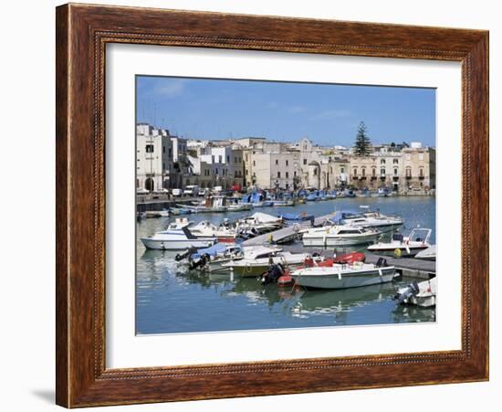 The Harbour, Trani, Puglia, Italy, Mediterranean-Sheila Terry-Framed Photographic Print