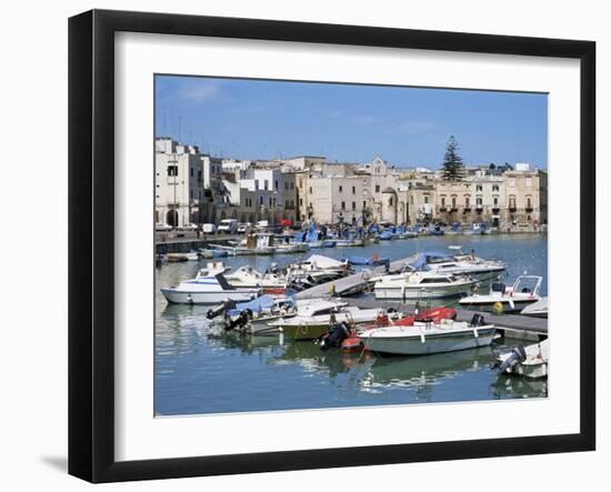 The Harbour, Trani, Puglia, Italy, Mediterranean-Sheila Terry-Framed Photographic Print