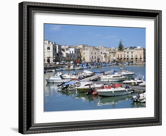 The Harbour, Trani, Puglia, Italy, Mediterranean-Sheila Terry-Framed Photographic Print