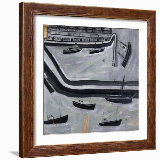 The Harbour-Alfred Wallis-Framed Giclee Print