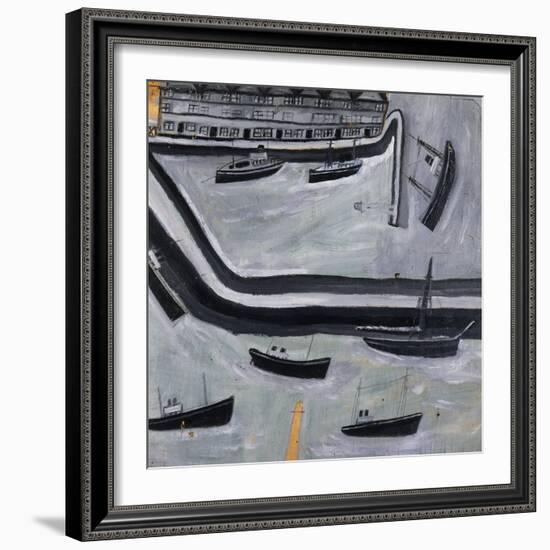 The Harbour-Alfred Wallis-Framed Giclee Print