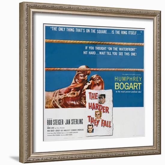 The Harder They Fall, 1956, Directed by Mark Robson-null-Framed Giclee Print