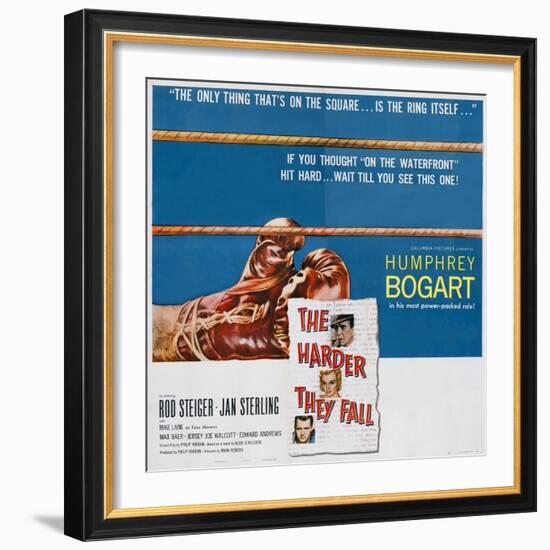 The Harder They Fall, 1956, Directed by Mark Robson-null-Framed Giclee Print