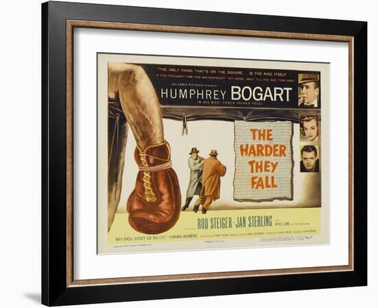 The Harder They Fall, 1956-null-Framed Art Print