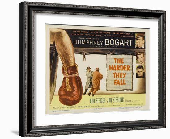 The Harder They Fall, 1956-null-Framed Art Print