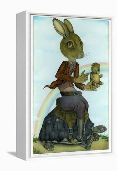 The Hare and the Tortoise-Wayne Anderson-Framed Premier Image Canvas