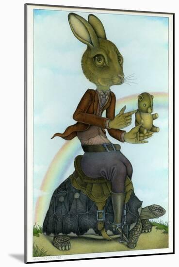 The Hare and the Tortoise-Wayne Anderson-Mounted Giclee Print