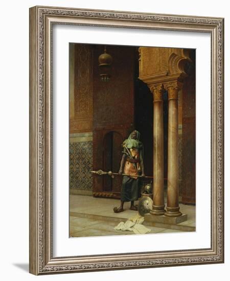 The Harem Guard-Ludwig Deutsch-Framed Giclee Print