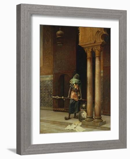 The Harem Guard-Ludwig Deutsch-Framed Giclee Print