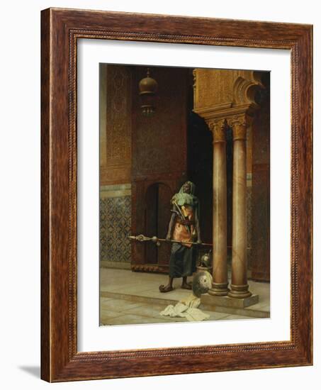 The Harem Guard-Ludwig Deutsch-Framed Giclee Print