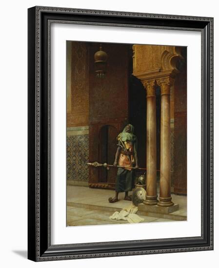 The Harem Guard-Ludwig Deutsch-Framed Giclee Print