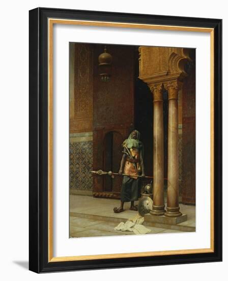 The Harem Guard-Ludwig Deutsch-Framed Giclee Print