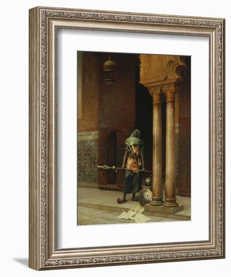 The Harem Guard-Ludwig Deutsch-Framed Giclee Print