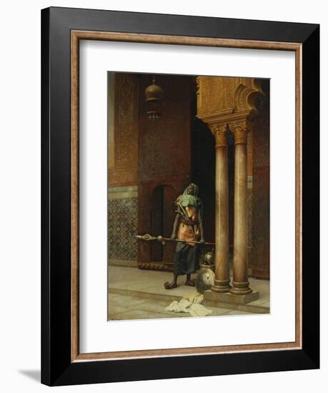 The Harem Guard-Ludwig Deutsch-Framed Giclee Print