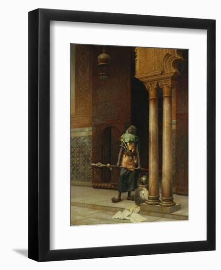 The Harem Guard-Ludwig Deutsch-Framed Giclee Print