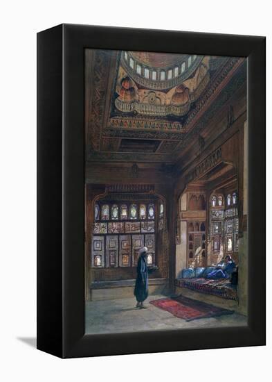 The Harem of Sheikh Sadat, Cairo, 1870-Frank Dillon-Framed Premier Image Canvas