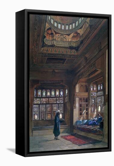 The Harem of Sheikh Sadat, Cairo, 1870-Frank Dillon-Framed Premier Image Canvas