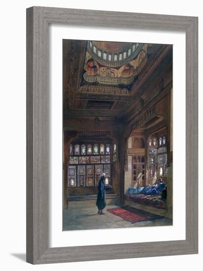 The Harem of Sheikh Sadat, Cairo, 1870-Frank Dillon-Framed Giclee Print