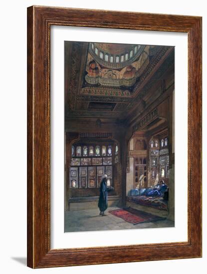 The Harem of Sheikh Sadat, Cairo, 1870-Frank Dillon-Framed Giclee Print