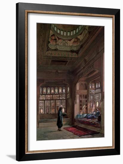 The Harem of Sheikh Sadat, Cairo, 1870-Frank Dillon-Framed Giclee Print